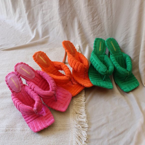 ๐๏ธCity Girl Collection// Orange Thong Sandal - Picture 12 of 13